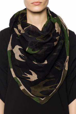 Patterned shawl, zdjęcie 2 Patterned shawl od McQ Alexander McQueen